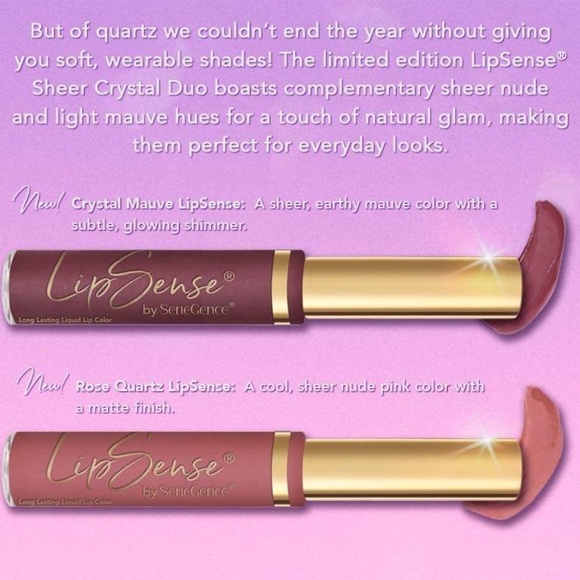 LipSense NEW Sheer Crystal Duo - Picture 3 of 6